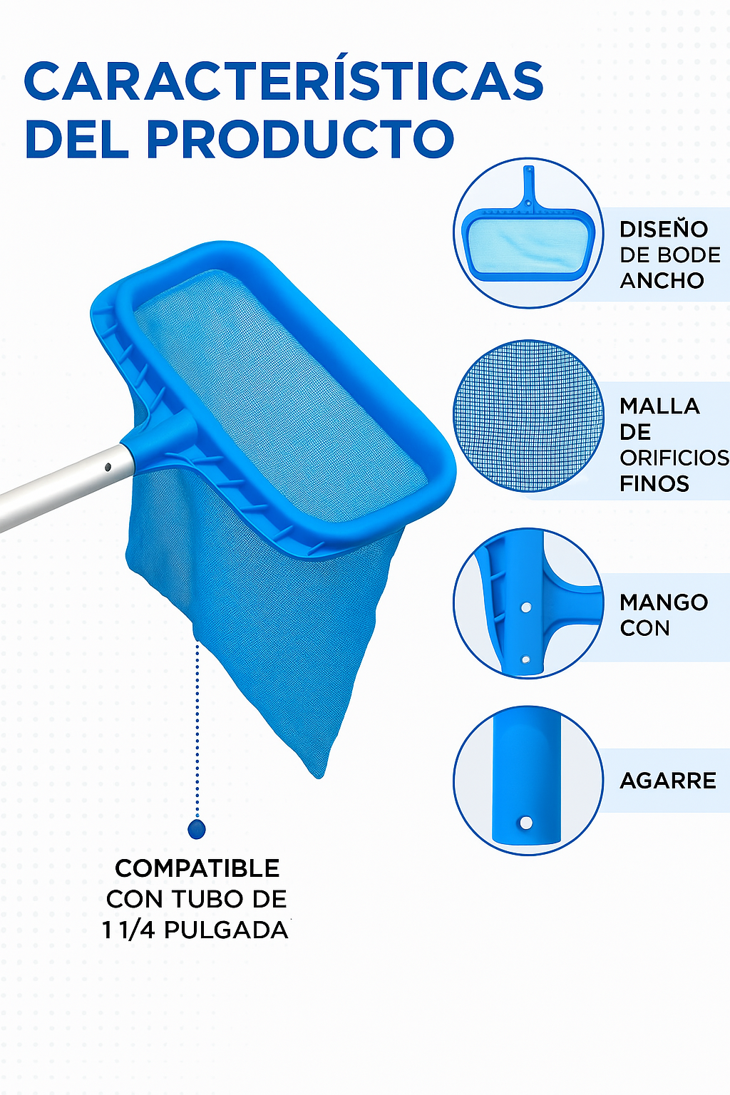 Nasa Bolsa (Red Desnatadora De Piscina)